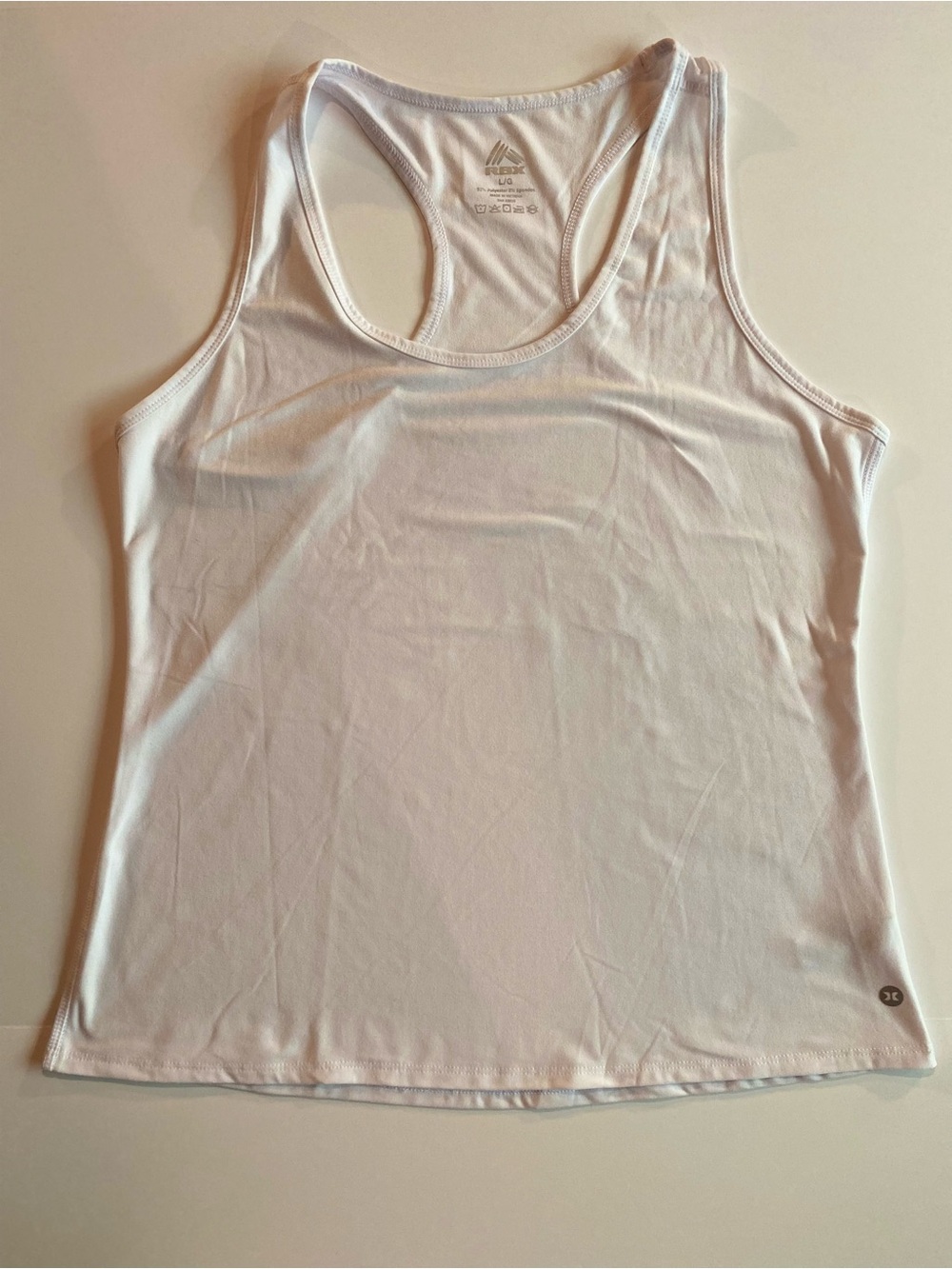 White Racerback Tank Top by RBX - Women's Activewear